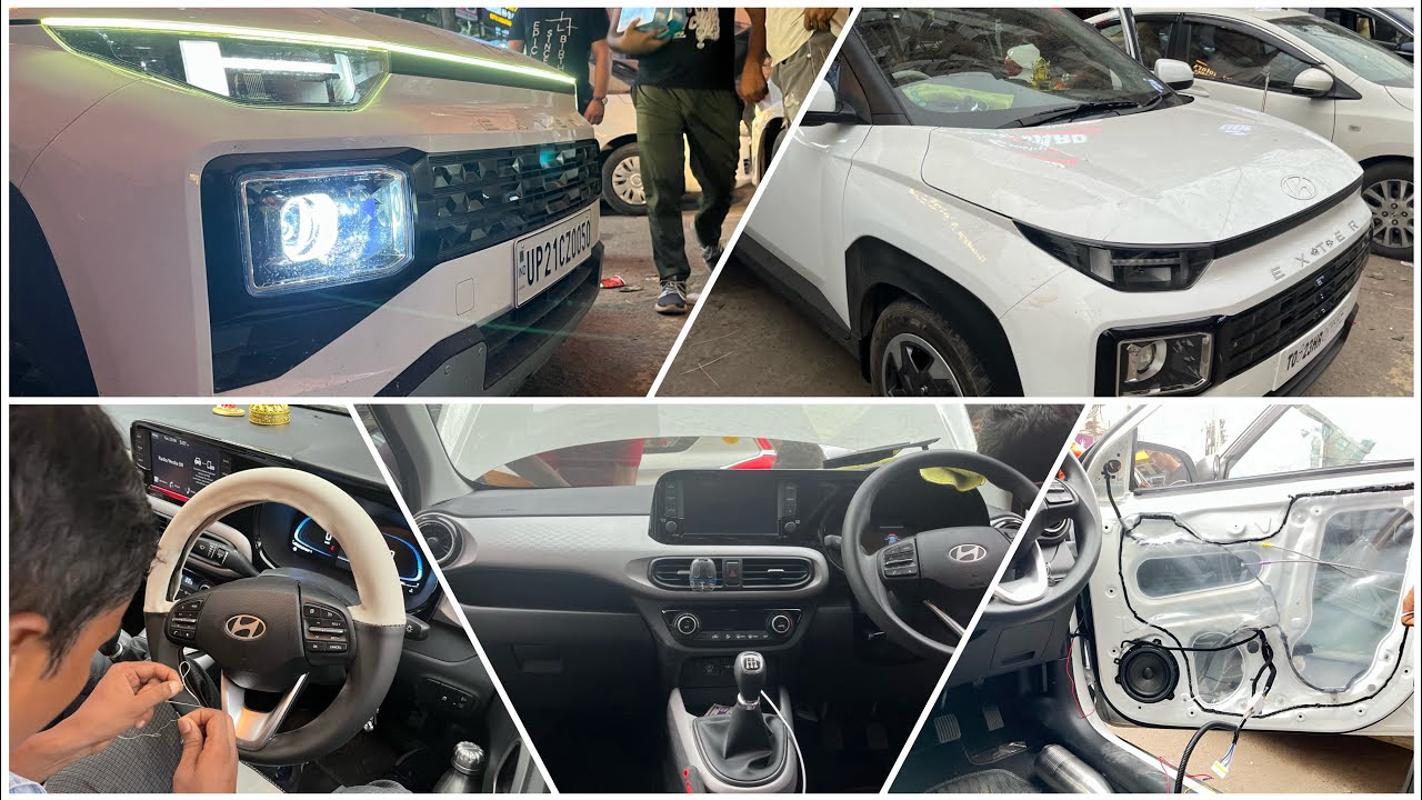 Exter की ACCESSORIES नही देखी होगी - 2023 Hyundai Exter Modified ...