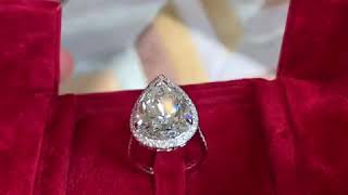 تصميم خاتم الماس فخم مصمم مجوهرات يوسف الجهوري