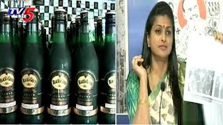 MLA Roja Fires On AP Government Over Liquor Shops | TV5 News screenshot 5