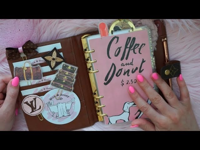 VIDEO: My 2018 Louis Vuitton GM planner set up — ASHLINA KAPOSTA