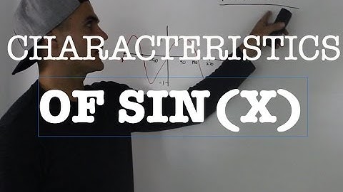 MHF4U Advanced Functions - characteristics of sin(x)