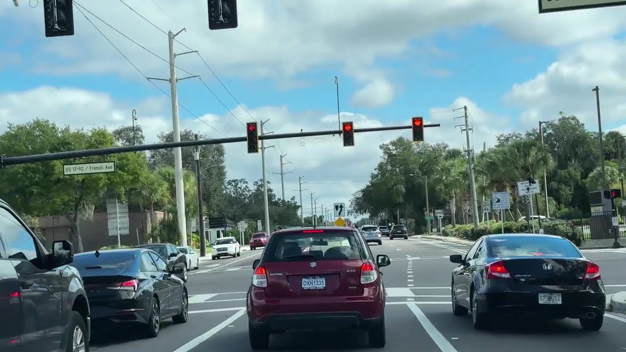 Drive to Sanford International Airport, Sanford, Florida