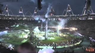 Behind the scenes of the London 2012 opening ceremony