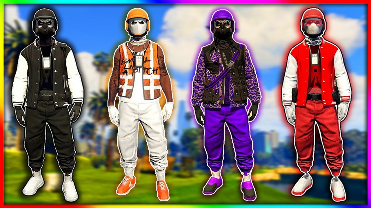 Modes Ropa SIN PERDER NADA TOP 4 CONJUNTOS MODEADOS - MODDED OUTFIT GTA 5 ONLINE ...
