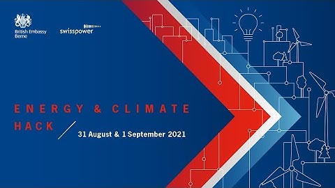 Energy & Climate Hack - The Results - Live Broadcast