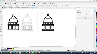 Corel Draw Tips & Tricks Fuzzy Logo and how to trace and redraw Part 4