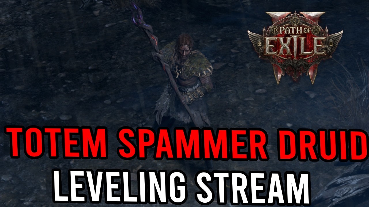Totem Spam Druid Leveling Stream - Podcast at 11 am Pacific