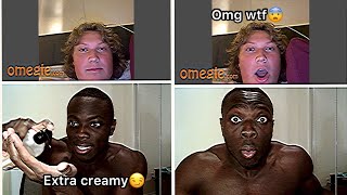 Omegle Trolling lotion prank (Caught in 4k)