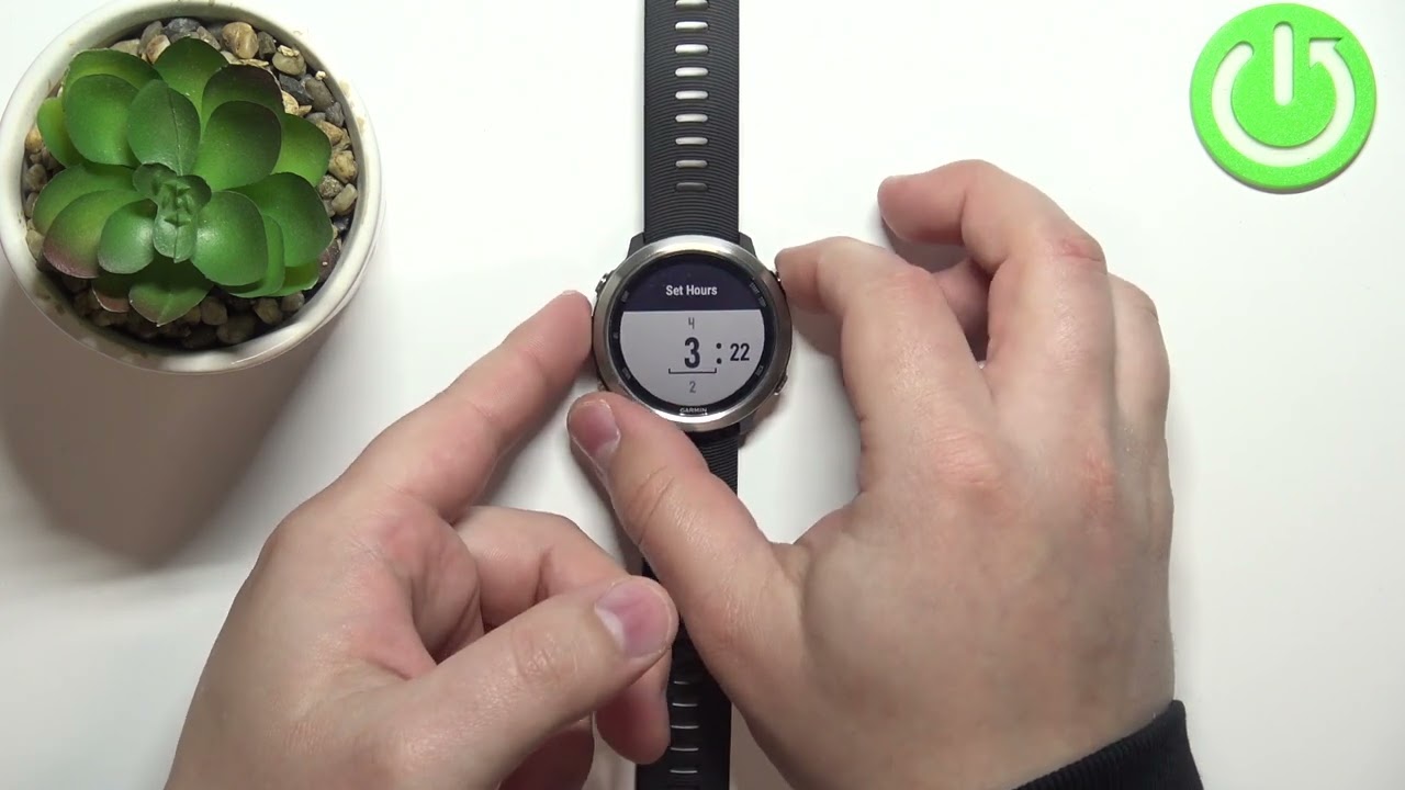 How to Time on Garmin Forerunner 645 - Set Time - YouTube