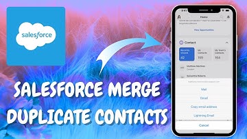 How to Find and Merge Duplicate Contacts in Salesforce - Here