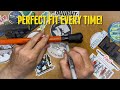 Step 1 – Perfectly Dry Fit &amp; Install CFX Carbon Grip + ALPS Fighting Butt