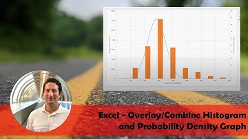 Excel Lesson 08 - Overlay/Combine Histogram and Probability Density Graph (PPE Example from NC DPI)