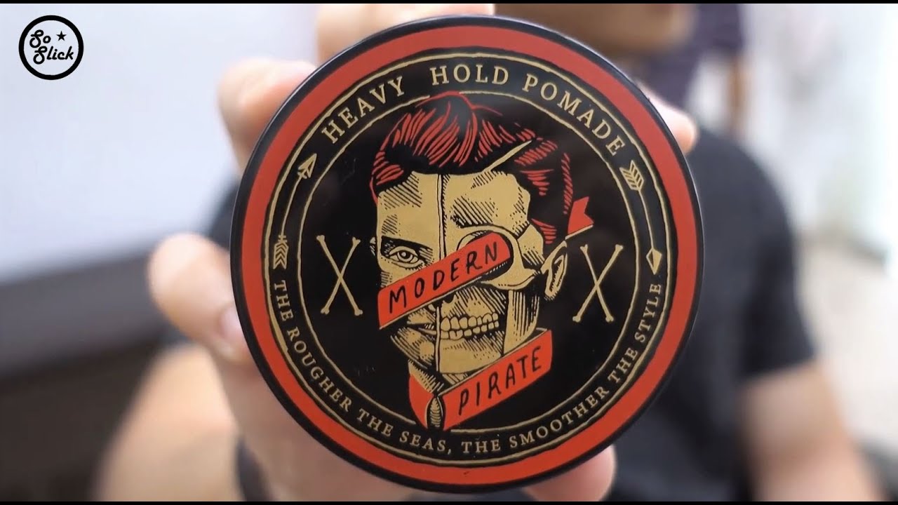 Modern Pirate Heavy Hold Pomade Review & Styling