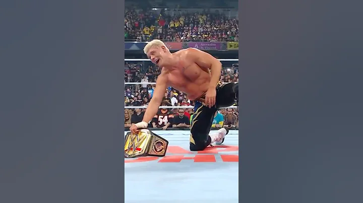 Cody Rhodes will leave #Wrestlepalooza STILL your Undisputed WWE Champion! 👏👏👏