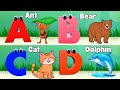 Animals ABC Song | Animals Alphabet Song | Alphabet Letters | Phonics for Kids