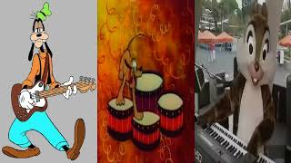 Larry Groce - Hickory Dickory Dock Medley (Isolated Bass, Drums, and Electric Piano)