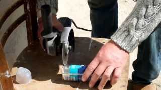 open up a bottle of shaving gel