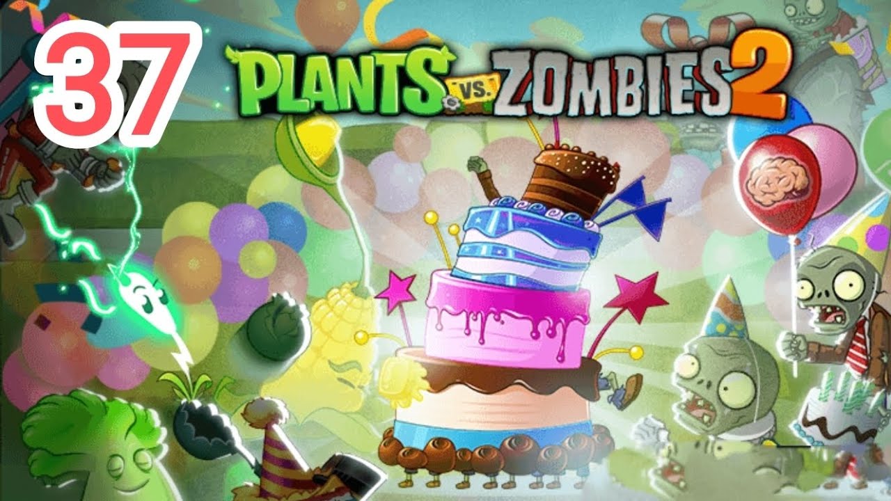 plants vs zombies 2 birthdayz event part 2. - YouTube