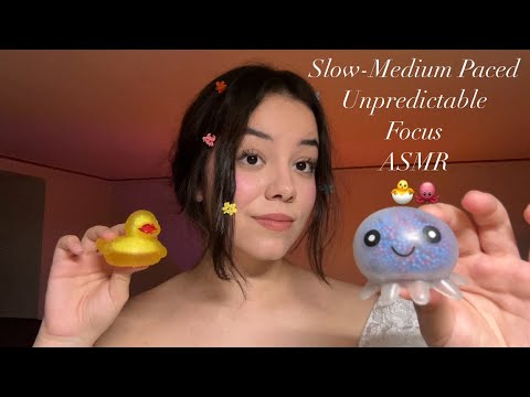 ASMR | Fidget Toys, Focus, Colours, Overanalysing, Slow/Medium Paced | Custom Video for Brynn 🫶🏼🤍