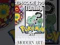 Making POKÉMON into expensive modern art #pokemon #art #bulbasaur 