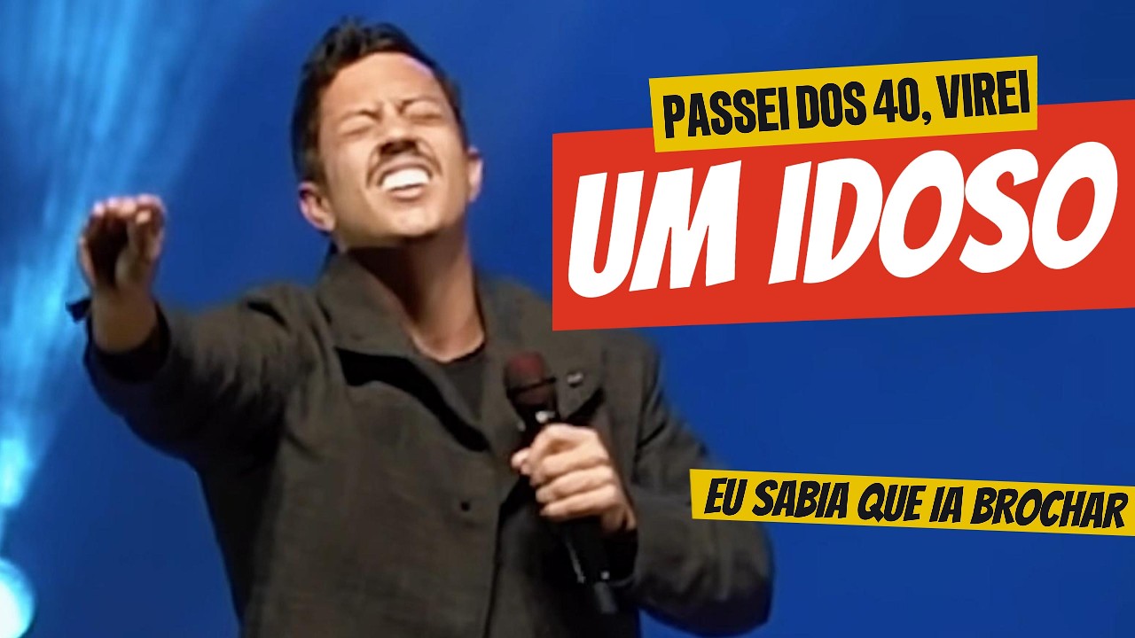 RENATO ALBANI ESTÁ FICANDO VELHO, PASSOU DOS 40 - STAND UP COMEDY