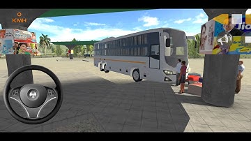 Indian Sleeper Bus Simulator 3D Game - New Update2024 - Android Gameplay driving bus first time #bus