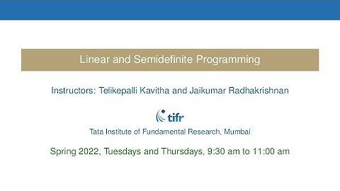 [CSS.328.1] Lecture 11: Semidefinite programming basics