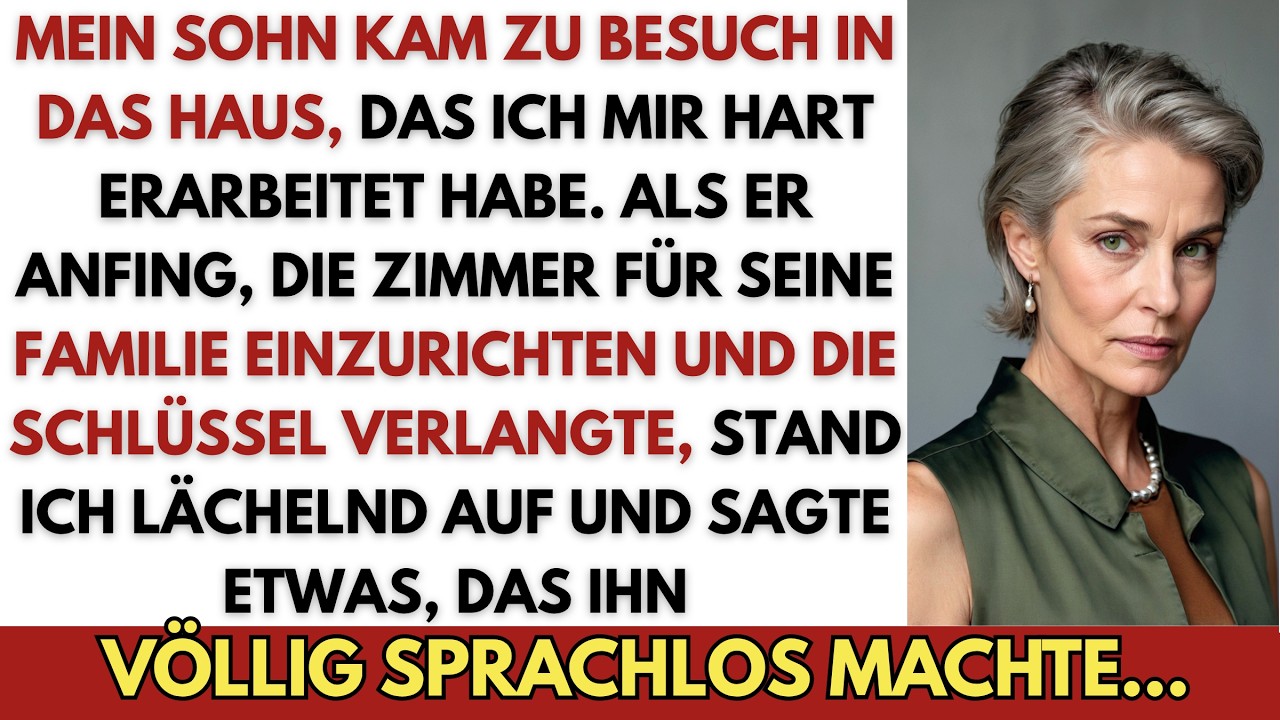 Es war ein ganz gewöhnlicher Samstagmorgen, ich saß mit meinem Kaffee in meinem Bungalow, den ich mir nach dem Tod meines Mannes gekauft hatte. Plötzlich rollt ein dicker SUV in die Einfahrt, mein...