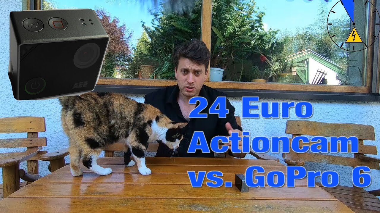 Actioncam für nur 24 Euro Schrott oder Top AEE Silver vs  Go Pro 6 Test Vergleich