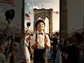 🌉🇺🇸✨ The Boy Who Crossed the Brooklyn Bridge #usashorts #storytelling #shorts