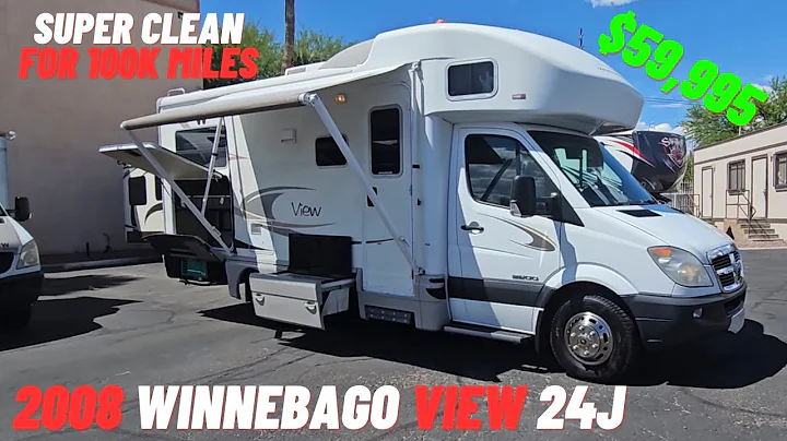 100k Miles & Still This Clean?!? 2008 Winnebago View 24J Video Walkthrough