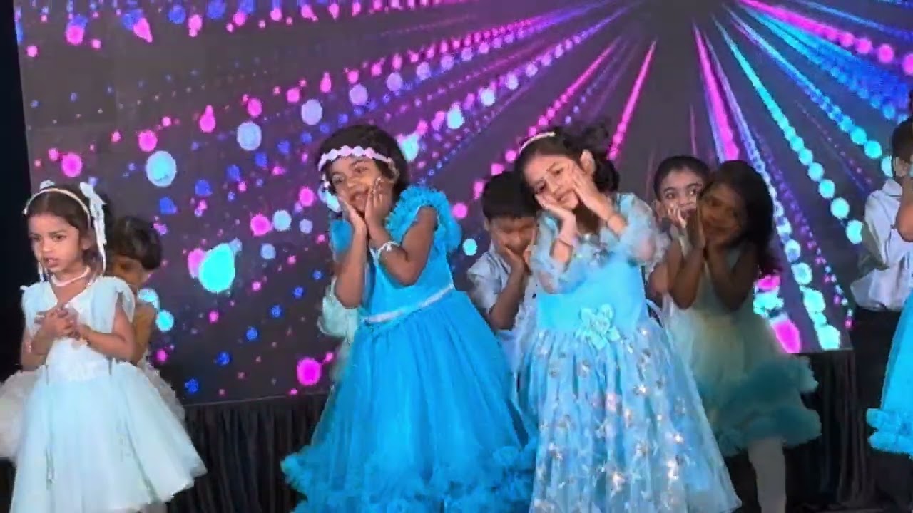 Varads 2nd stage performance…  Jr kg annual day memories