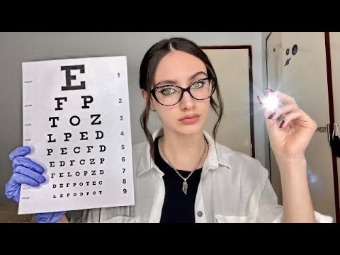 ASMR 1 HORA DE ROLEPLAYS MÉDICOS-Nervios Craneales y Examen de la Vista (SOFT SPOKEN) Asmr Argentina