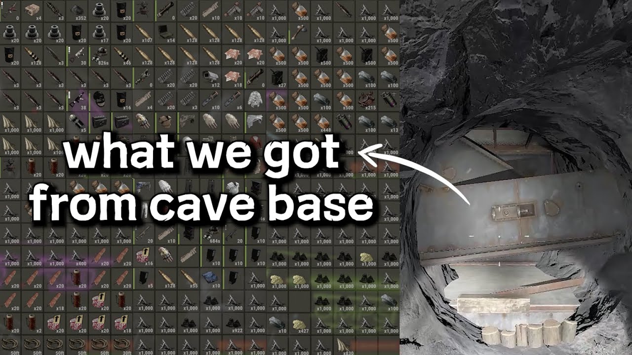 this cave base was richer than any other medium bases | Rust highlights ...