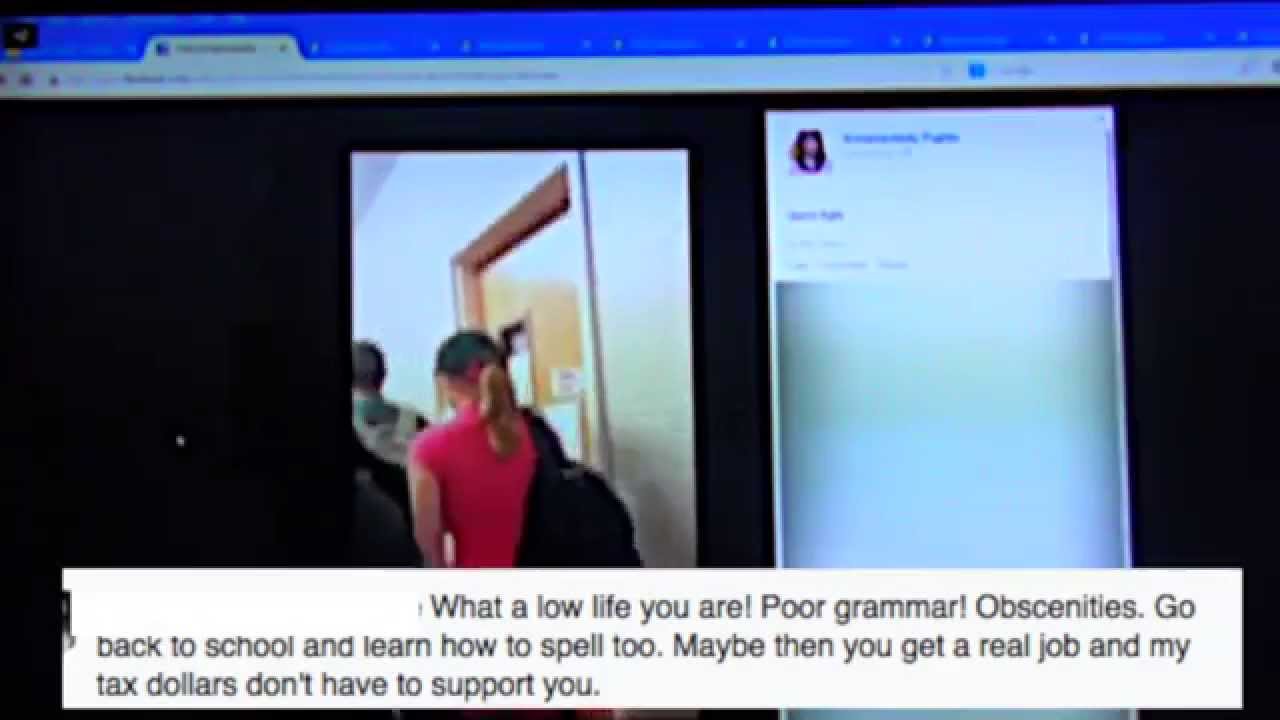Schenectady Fights On FaceBook in The News YouTube