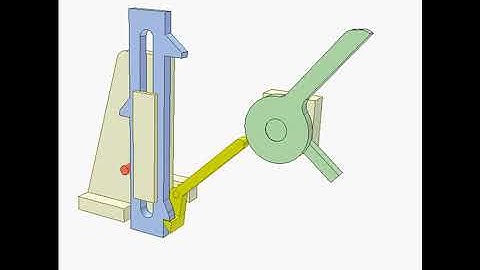 Dwell Slider Mechanism 3
