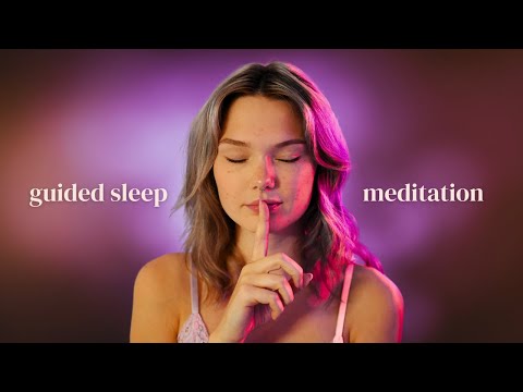 ASMR guided sleep meditation for comfort - stress relief ✨