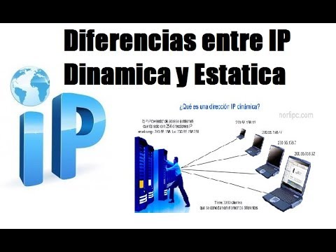 Vídeo: Diferencia Entre IP Estática E IP Dinámica