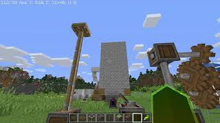 How to create an elevator with the Create mod in Minecraft!