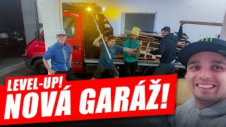 MÁME NOVOU GARÁŽ | Pojď se podívat! 🔥