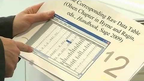 Qualitative Comparative Analysis by Wendy Olsen