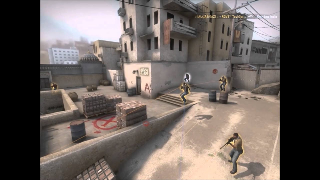 1v5 ninja defuse @de dust2