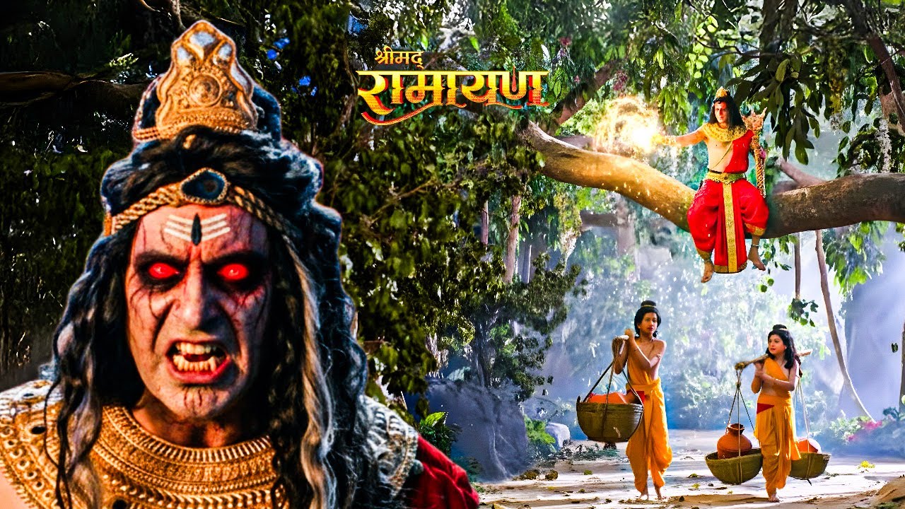 लव और कुश पर किआ मायावी राक्षस ने हमला | | | Shrimad Ramayan | Full Episode ||