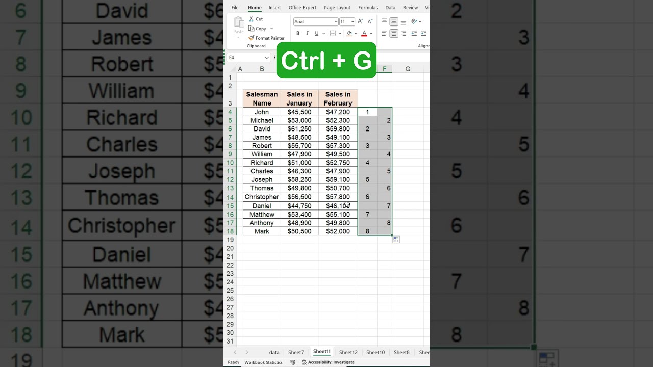 Adding MORE Rows In Excel Made EASY 