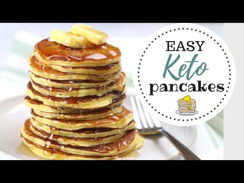 EASY Keto Pancakes Recipe | Cream Cheese Pancakes | Keto Pancake Coconut Flour