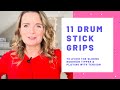 How to avoid playing with tension 11 drum stick grip wraps for your bodhrn tipper