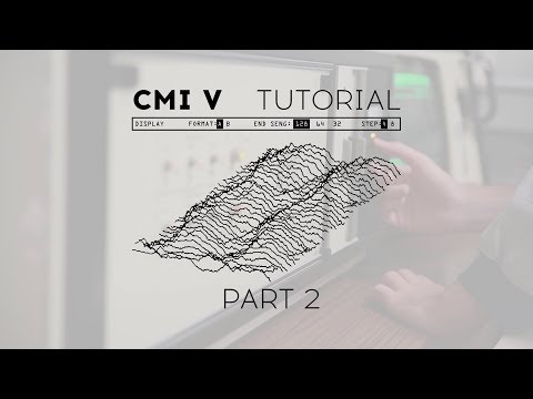 CMI V Tutorials: Episode 2 - How to use Sampling and Sample Editing