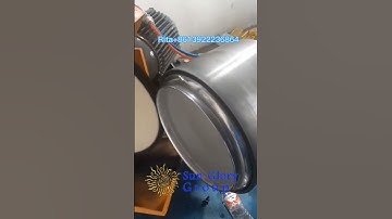 Automatic sanding machine for pressure cooker production line#automatic #pressurecooker #sanding