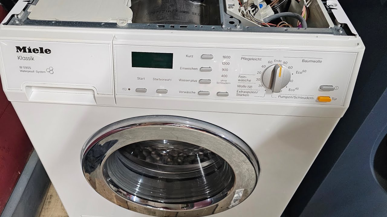 Miele 5905 Waschmaschine Test Pflegeleicht 40c°