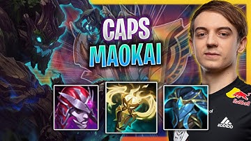 CAPS IS READY TO PLAY NEW META MAOKAI MID ! | G2 Caps Plays Maokai Mid vs Leblanc!  Season 2023